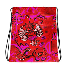Load image into Gallery viewer, Flying Fiery Corazon Drawstring bag